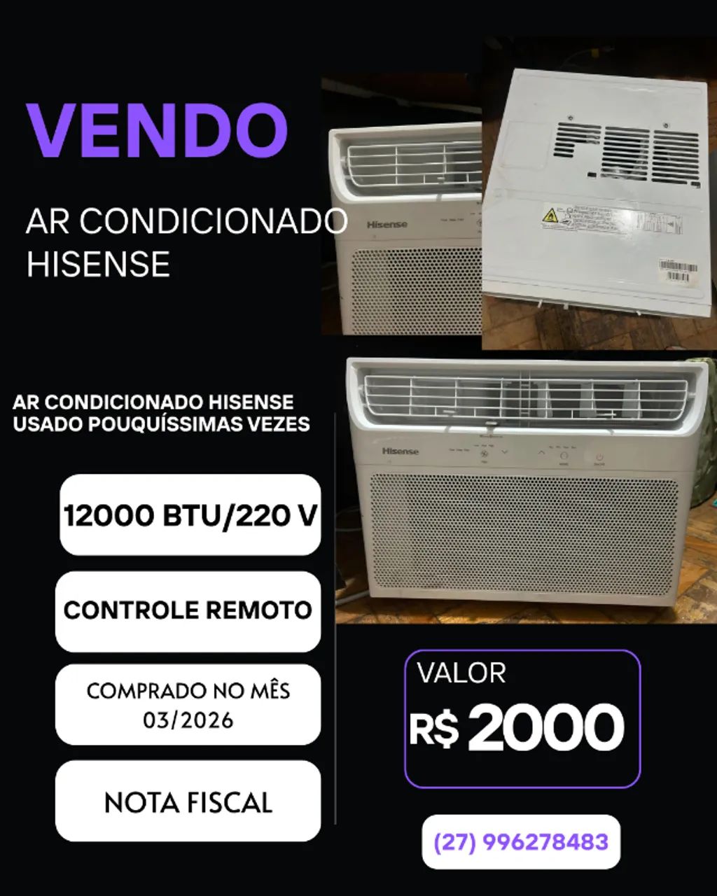 Ar condicionado HISENSE - Foto 4