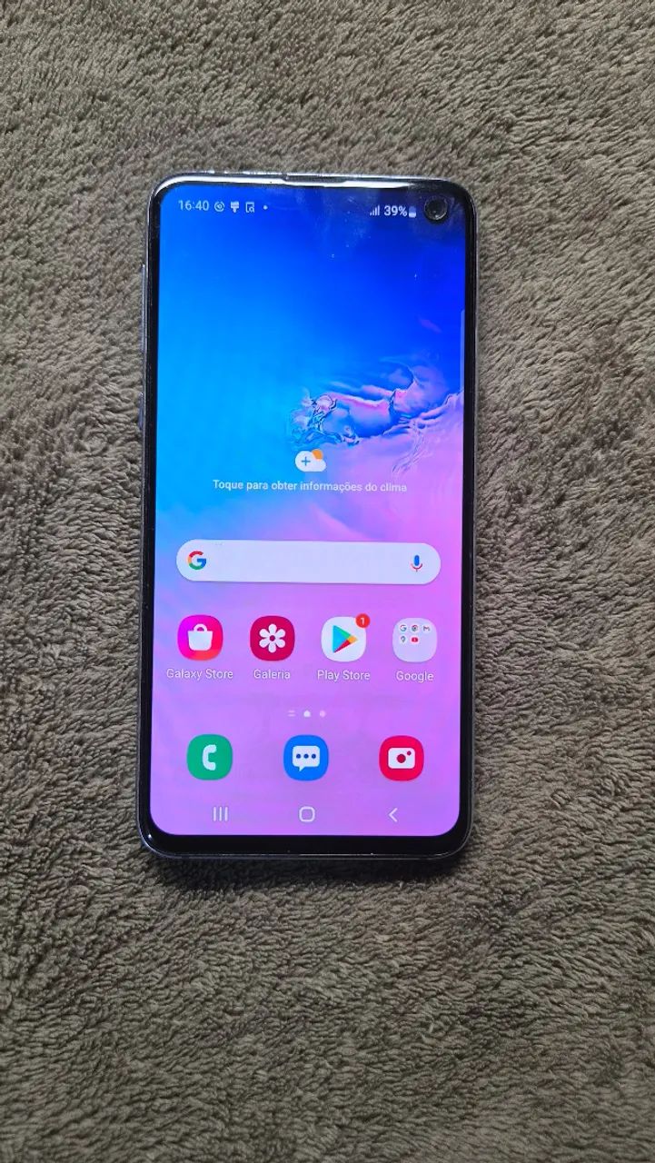 GALAXY S10E 128GB - R$ 550 