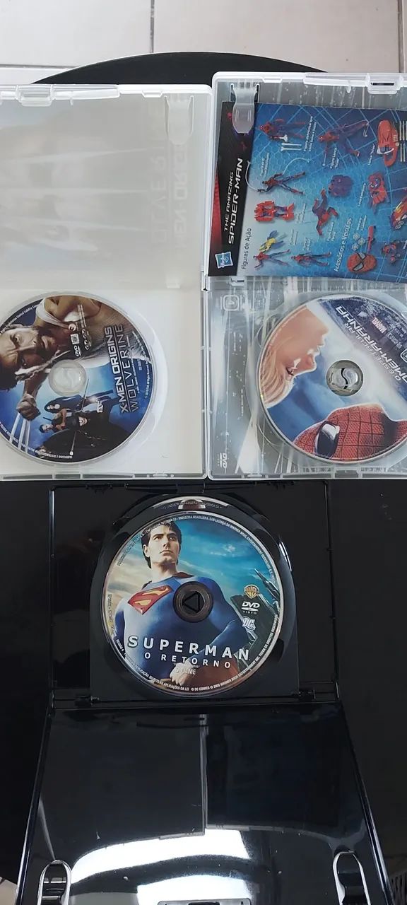Coleção DVDs Especial Heróis - Originais e Conservados - Foto 3