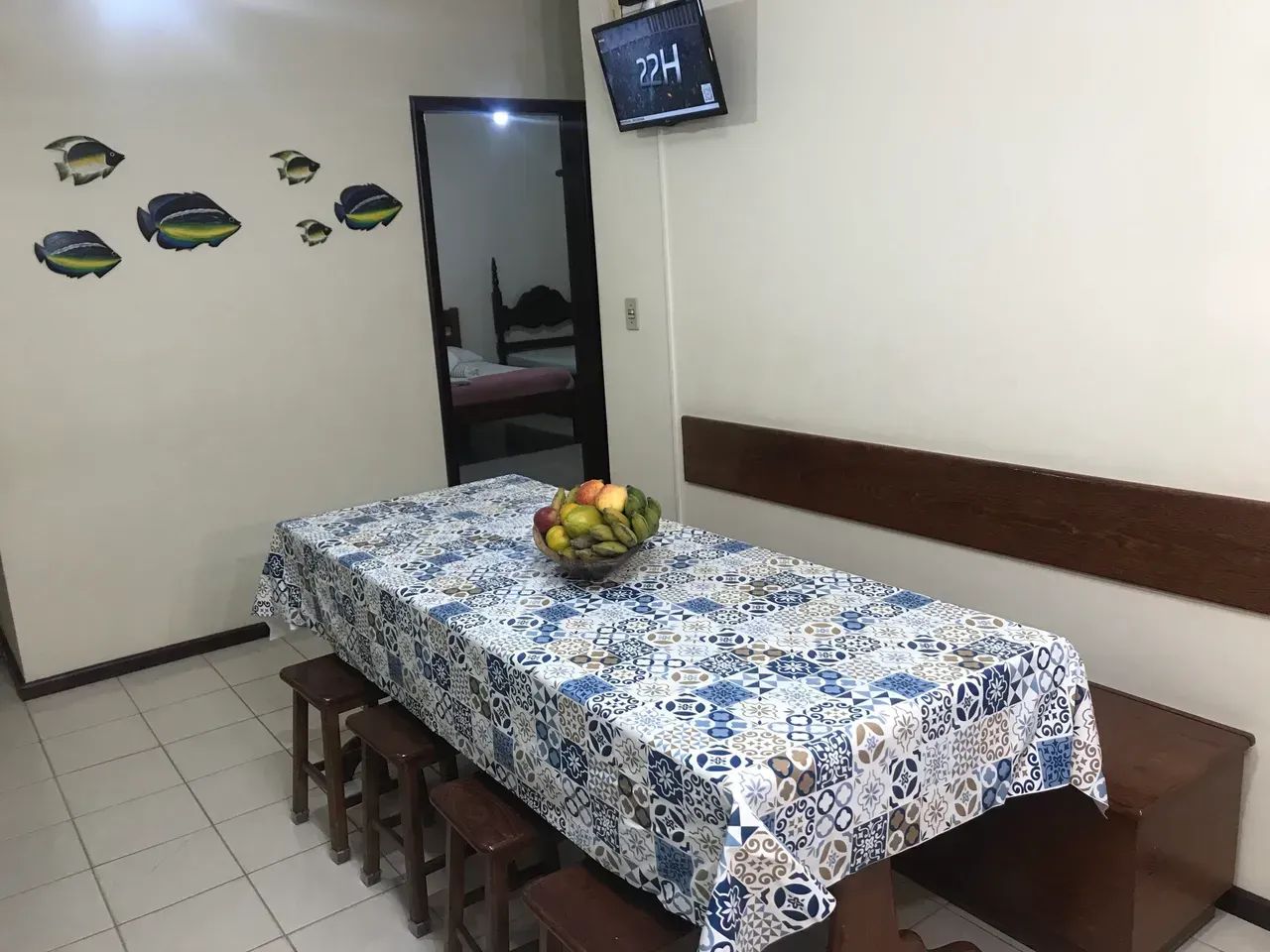 Apartamento para locação de temporada por diária de 02 dorm. na quadra da praia em Florian - Foto 5