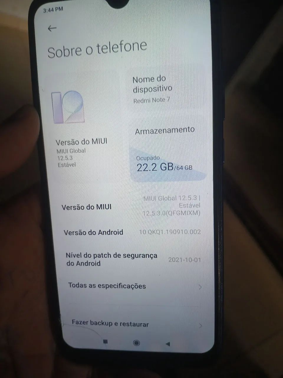 Redmi note 7 64 gb funciona tudo - Foto 4
