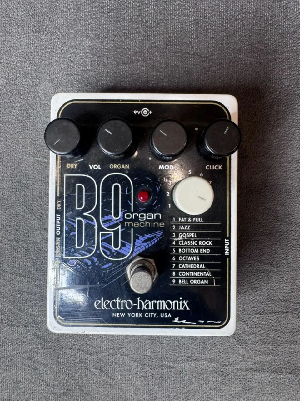 PEDAL ELECTRO-HARMONIX B9 ORGAN MACHINE | EXCELENTE ESTADO
