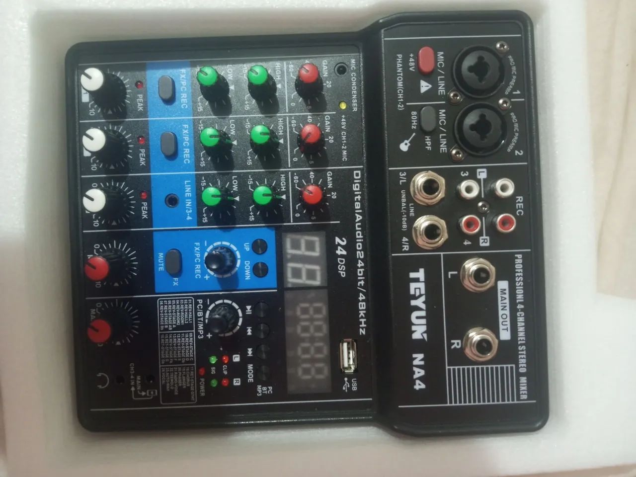 Mesa de som com bluetooth nova - Foto 2