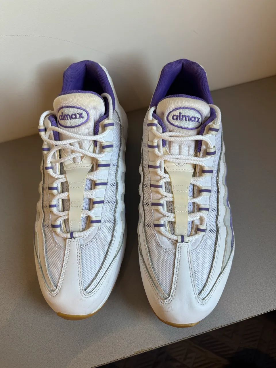 Nike Air Max 95 White Space Purple algum - Foto 5