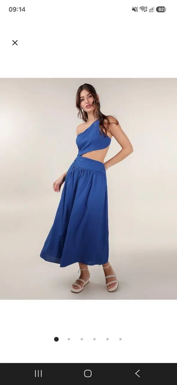 Vestido azul