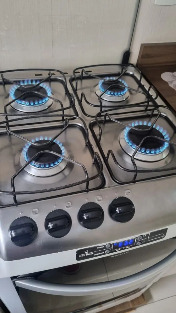 Fogão Electrolux Chef Timer 4 bocas em ótimo estado! - Foto 5
