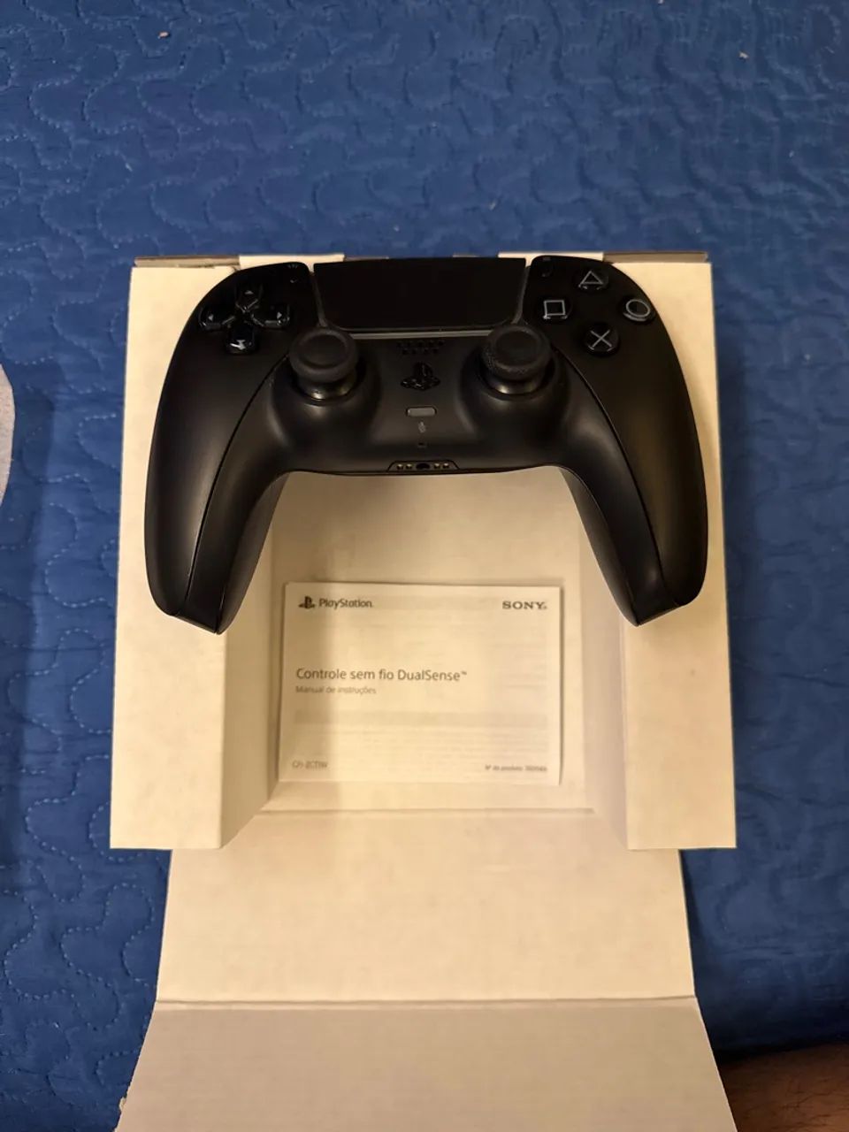 Controle PS5 Preto - Foto 3
