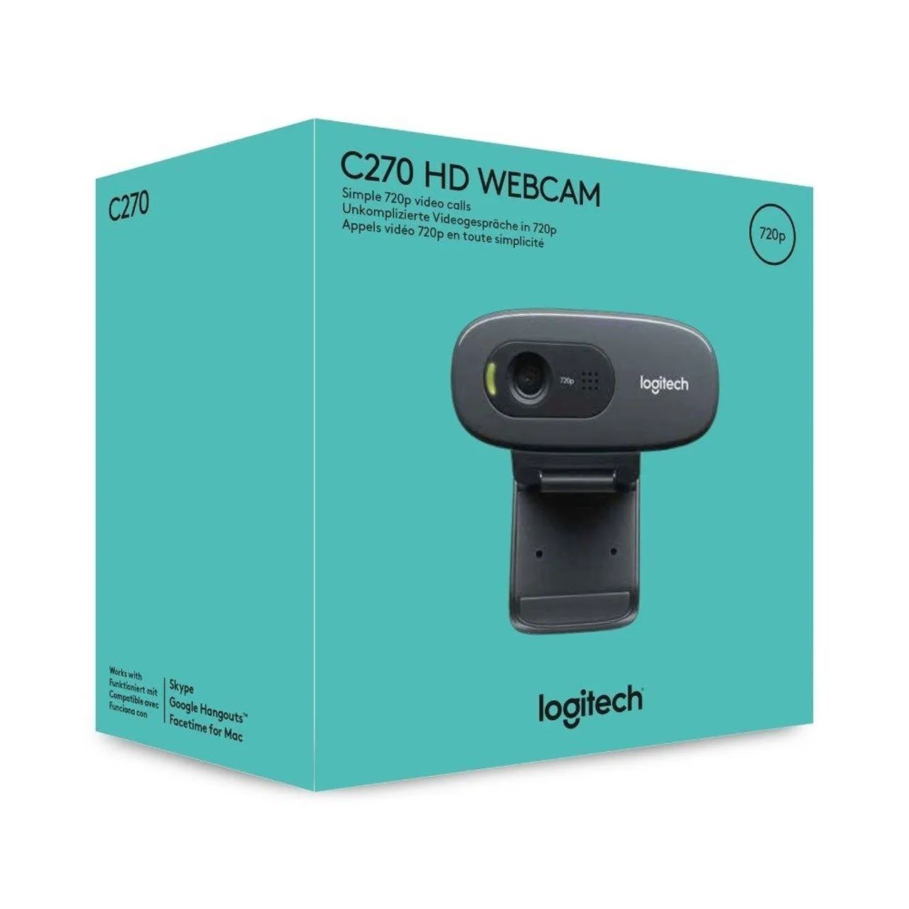 Webcam Logitech C270 HD (720p a 30 fps) - Foto 2