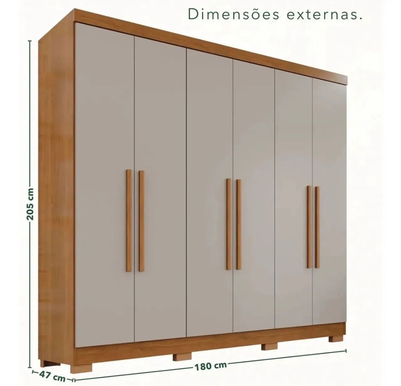 Guarda roupa casal - Foto 2