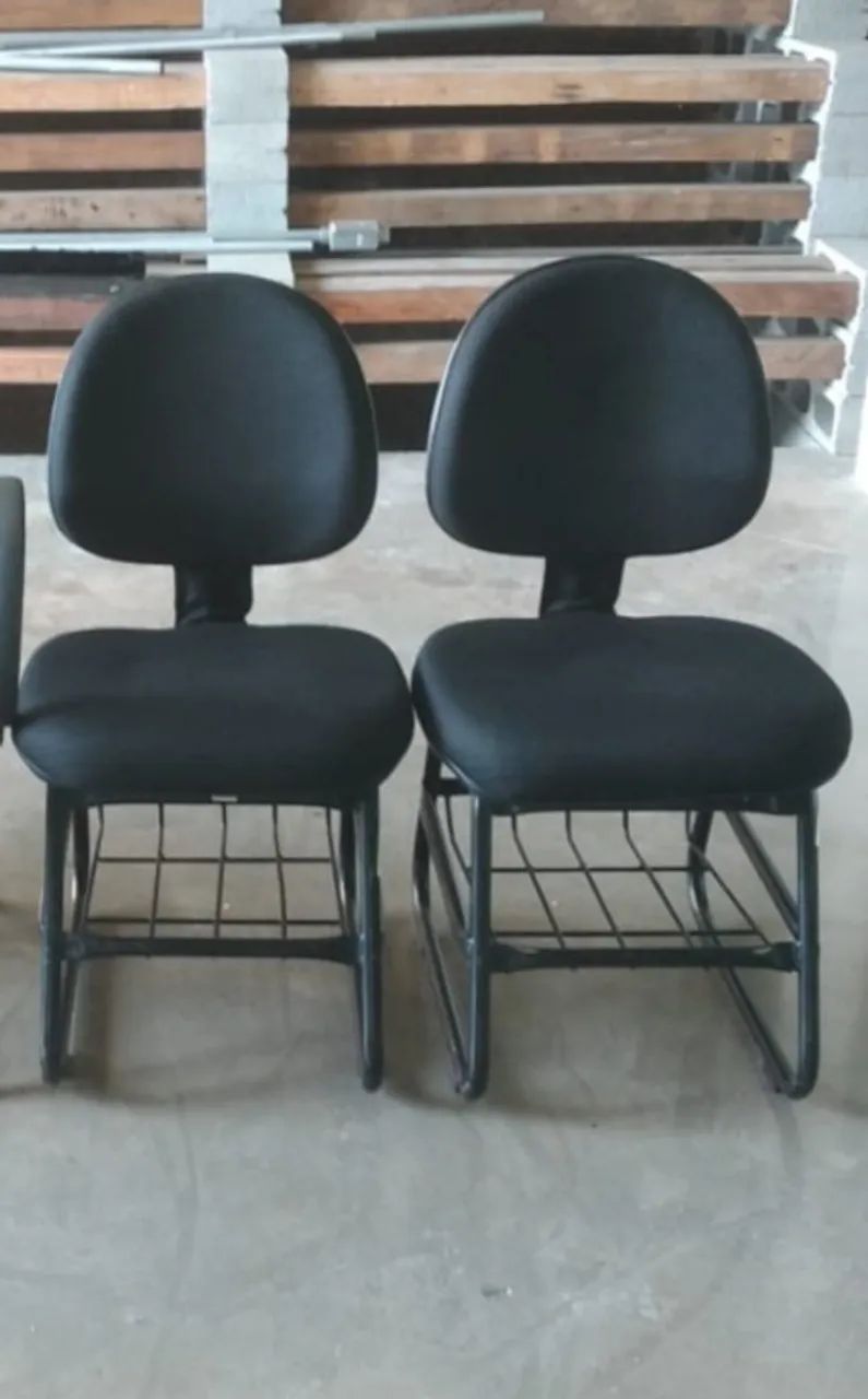 Cadeira fixa estofada - Foto 2