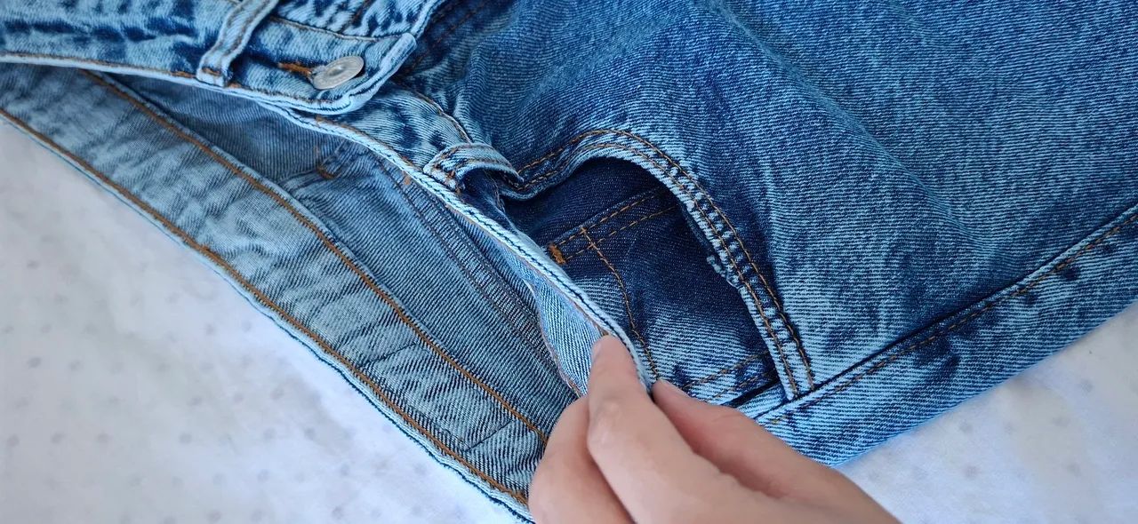 Calça jeans wide leg  - Foto 3