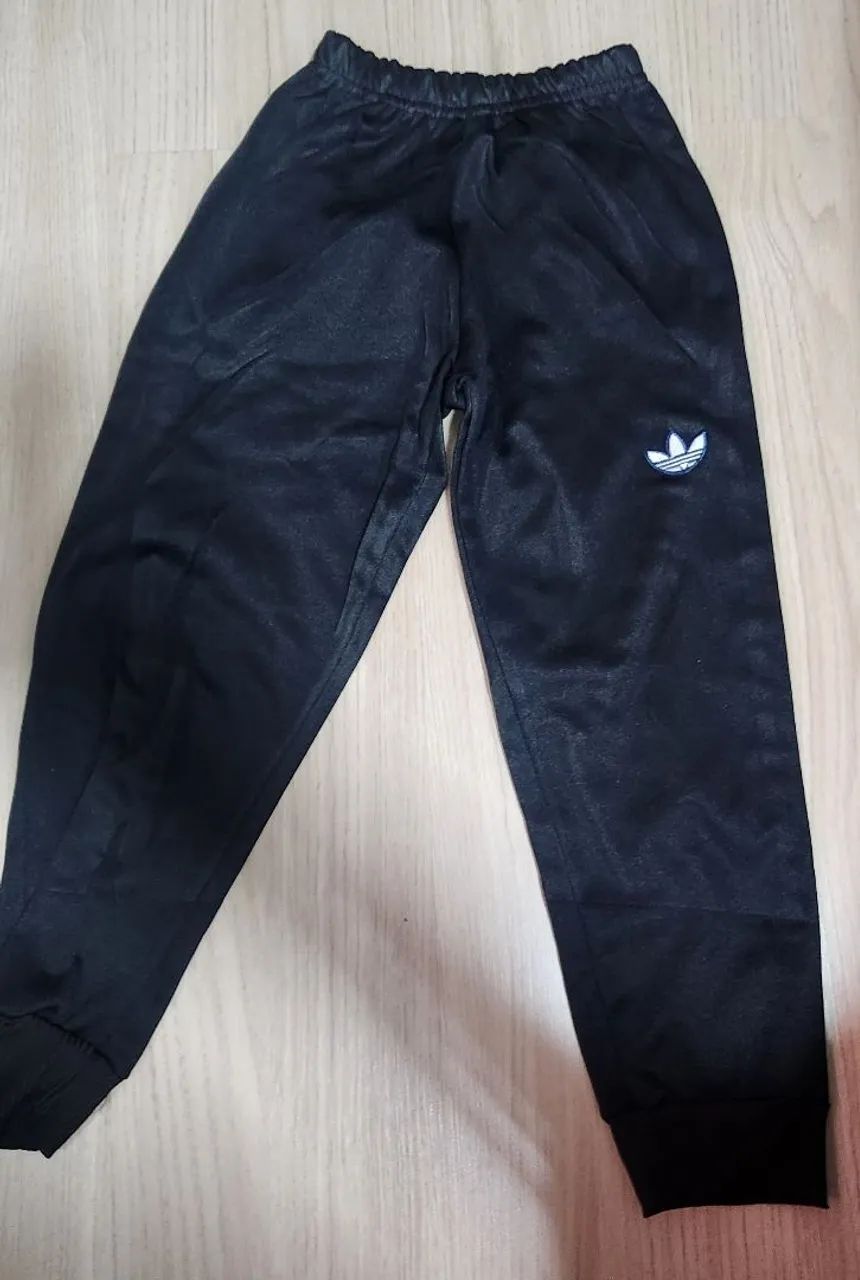 Conjunto de moletom infantil com ziper - Foto 3