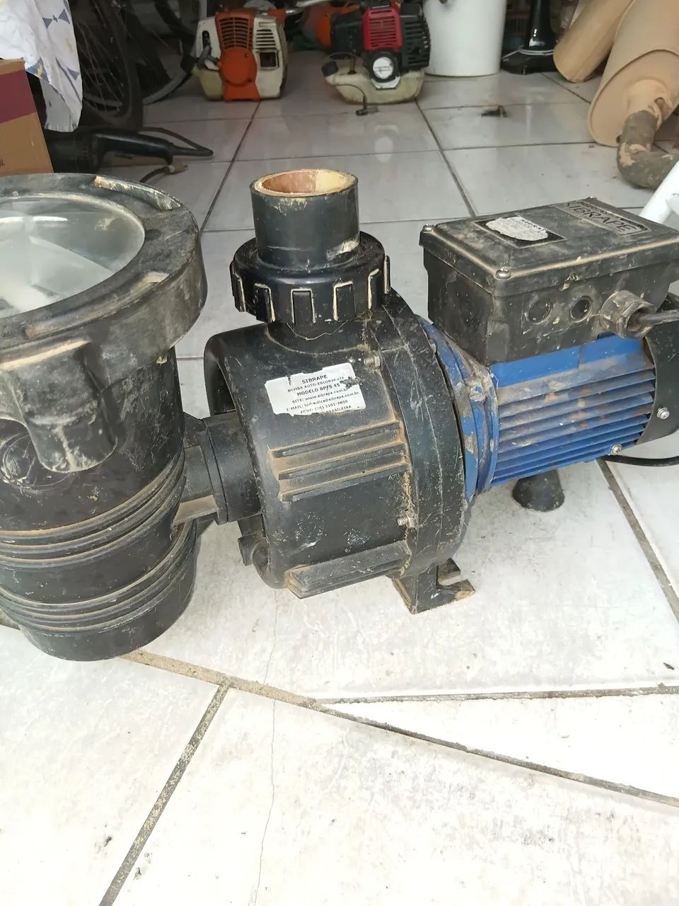 Bomba de piscina. 