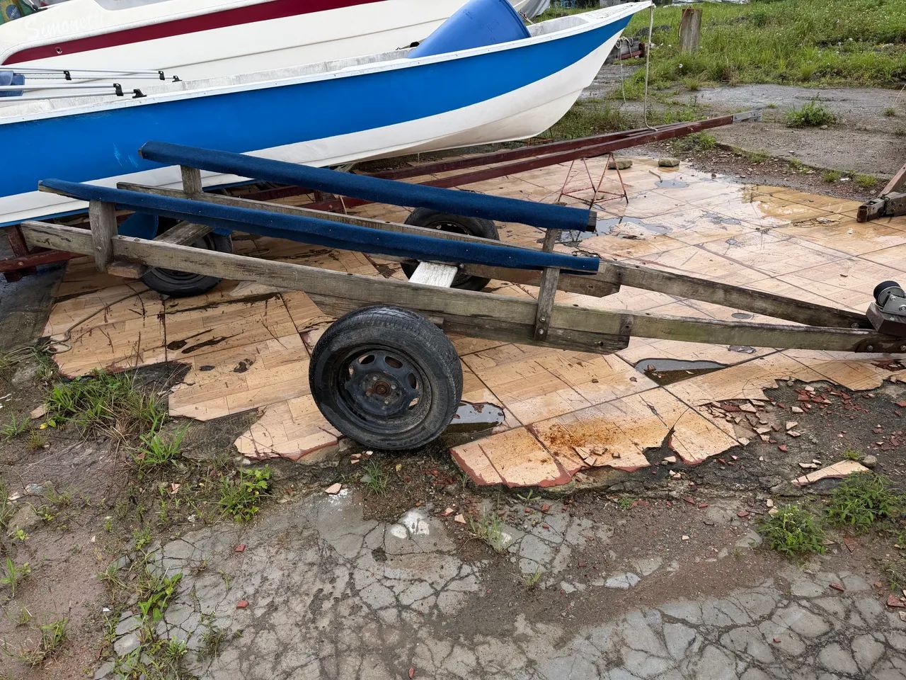 Carreta de encalhe para jetski  - Foto 2