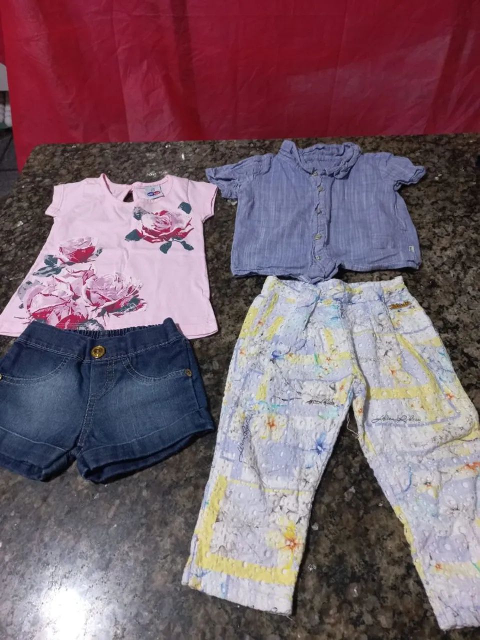 Roupa de bebê várias marcas    .19 peça  - Foto 4