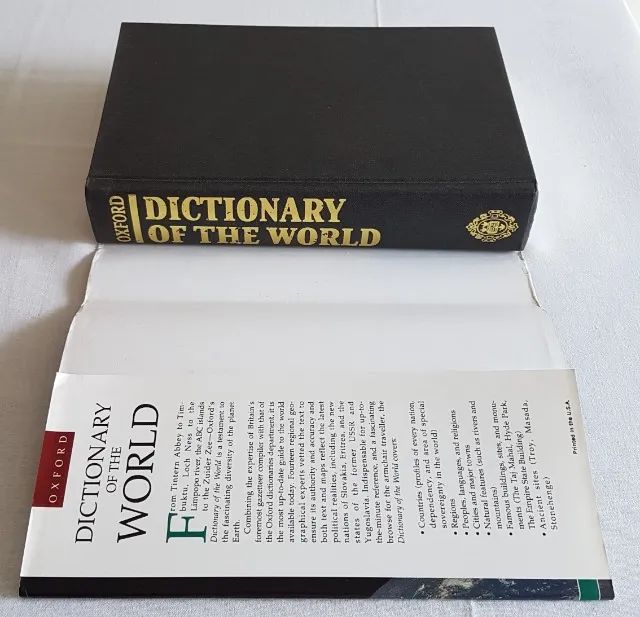  The Oxford Dictionary of the World (David Munro) - Capa Dura - Foto 6