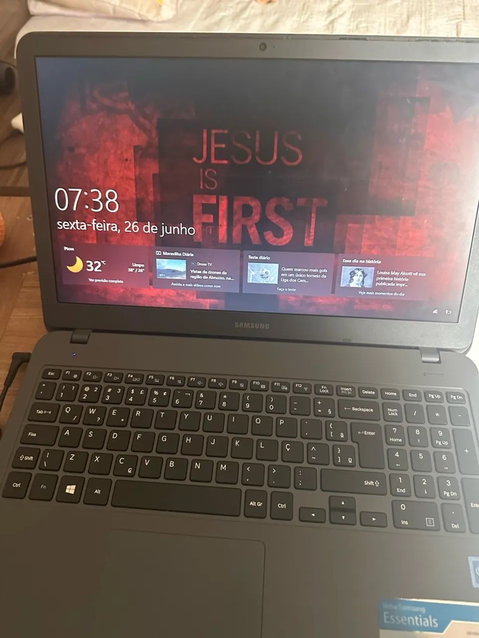 Notebook Samsung Essentials E20 Intel 4GB RAM HD 500GB - Foto 4