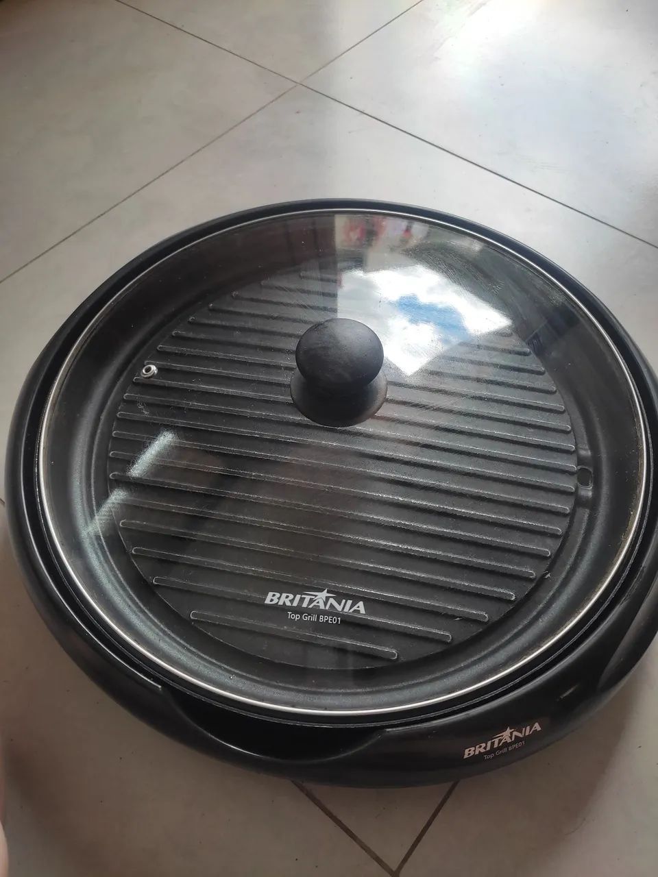 Panela Grill elétrica Britânia