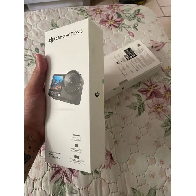 DJI Osmo Action 6 Combo Adventure LACRADO - Kit Completo - Câmeras