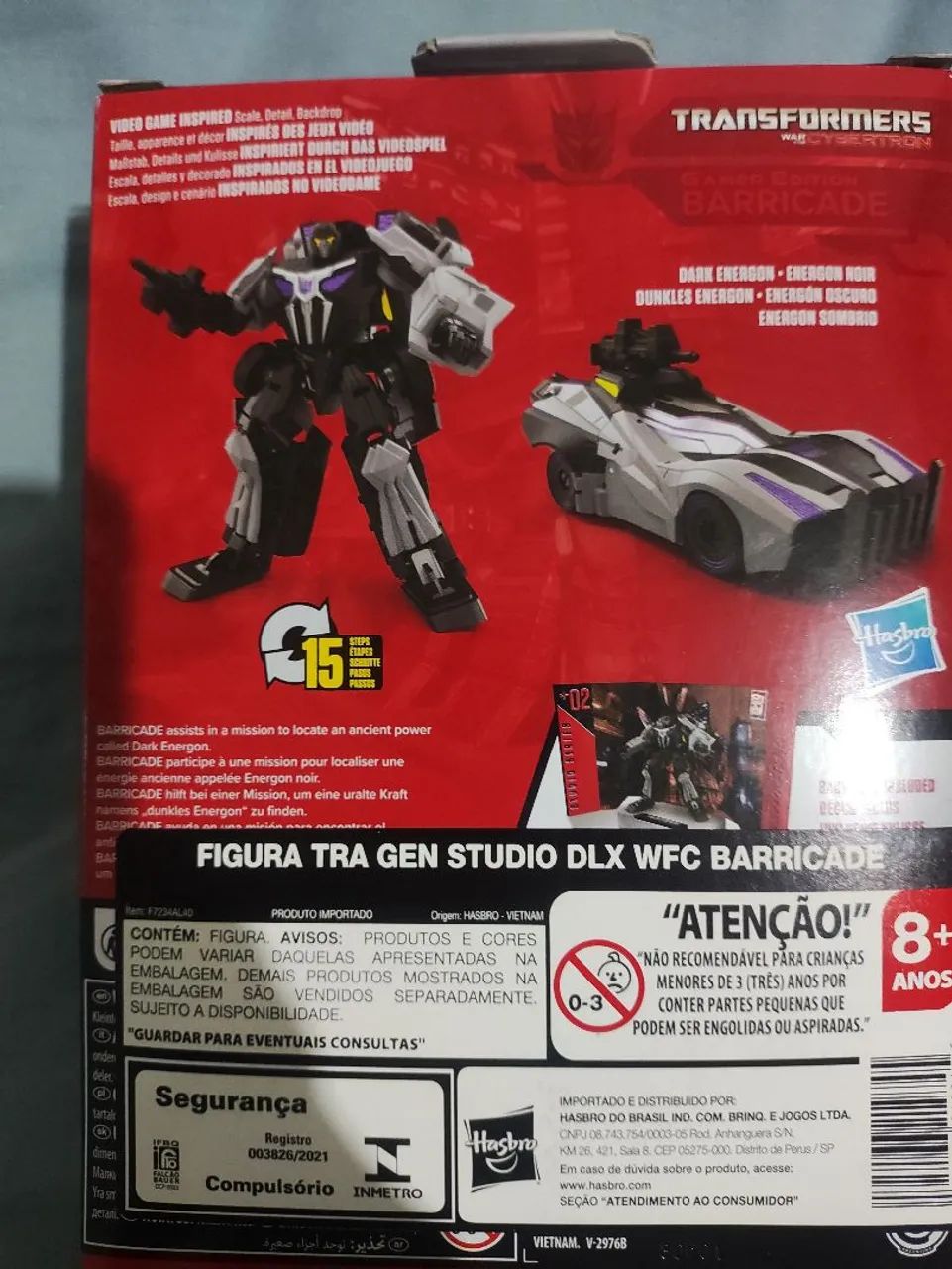 Transformers Studio Series Gamer Barricade Lacrado - Foto 2
