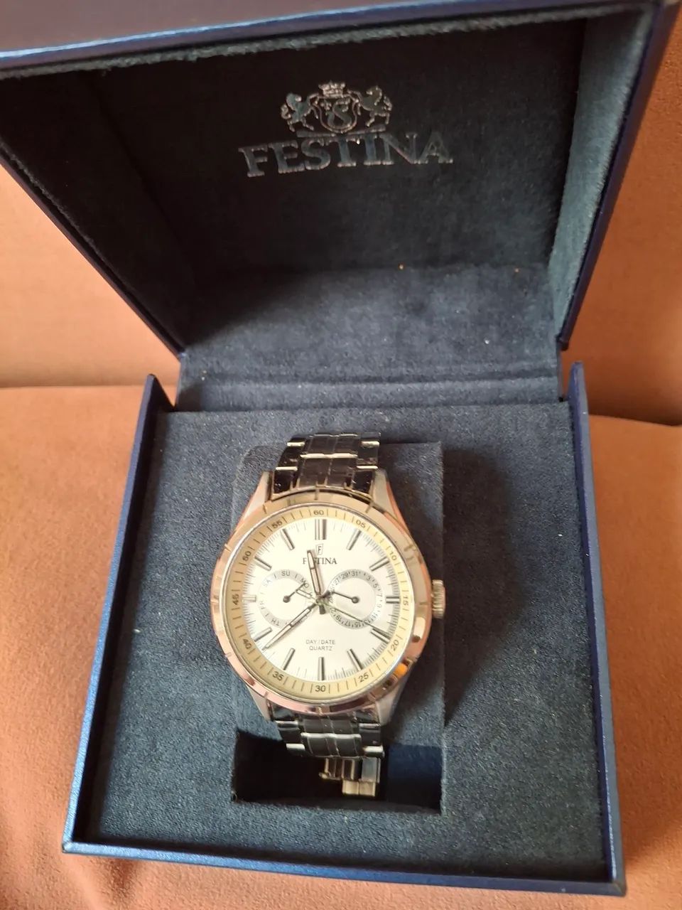 Relógio  Festina, suíço,  prateado - Foto 2