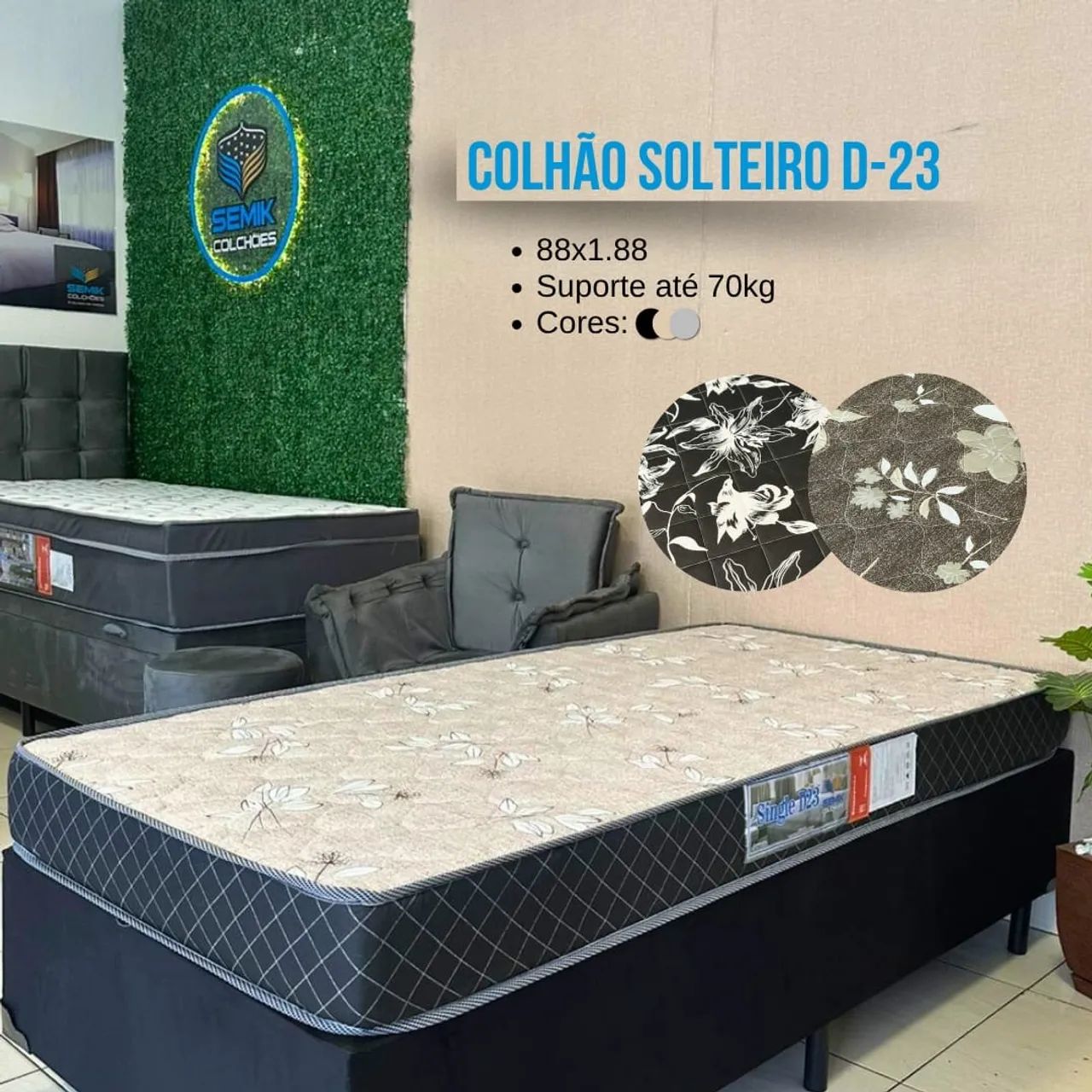 * ? Colchões de Solteiro Direto da Fábrica - Vários Modelos - Foto 2
