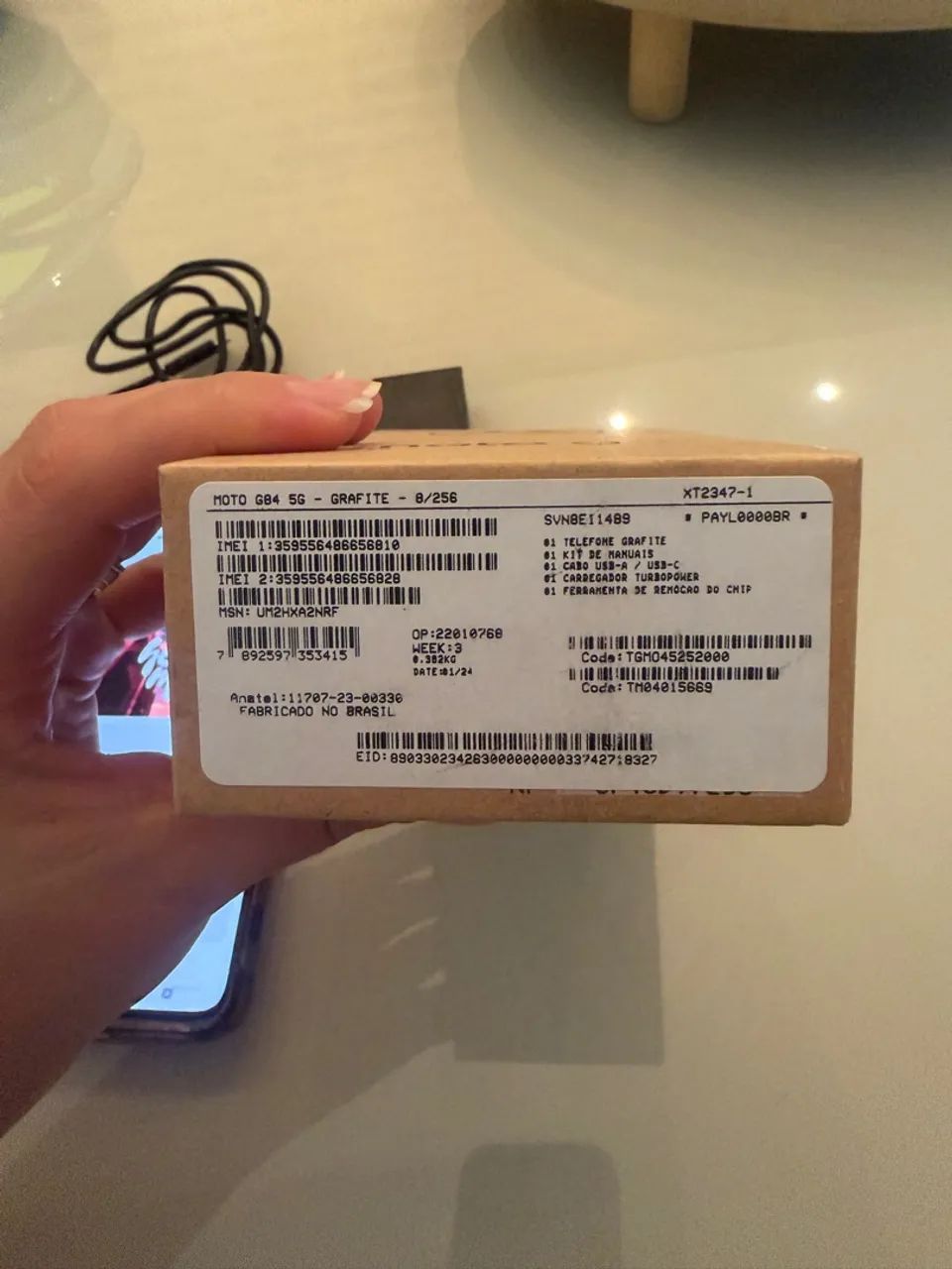 Celular moto G84- 256gb - Foto 4