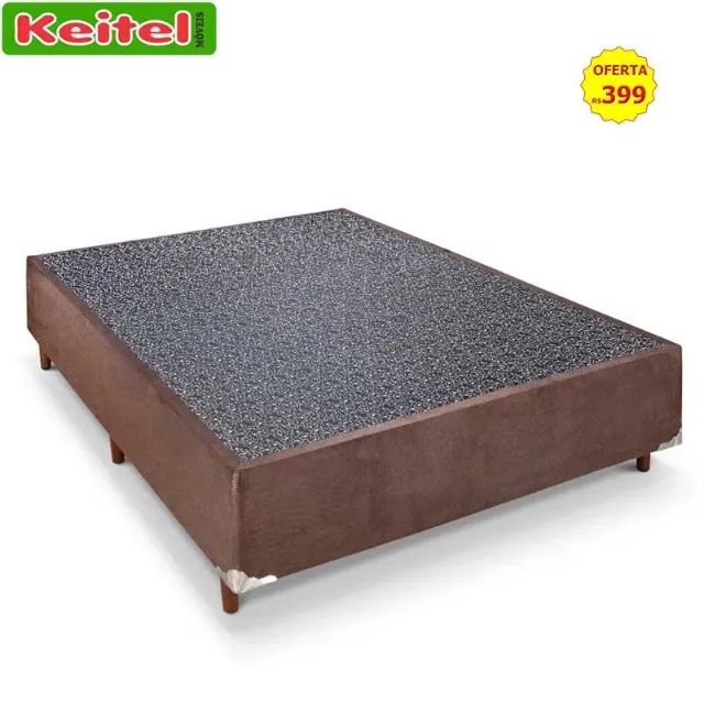 Base Box Casal 138 Cor Marrom
