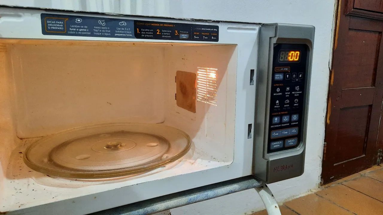 Micro-ondas Continental Prata 34 Litros com Função - Foto 5