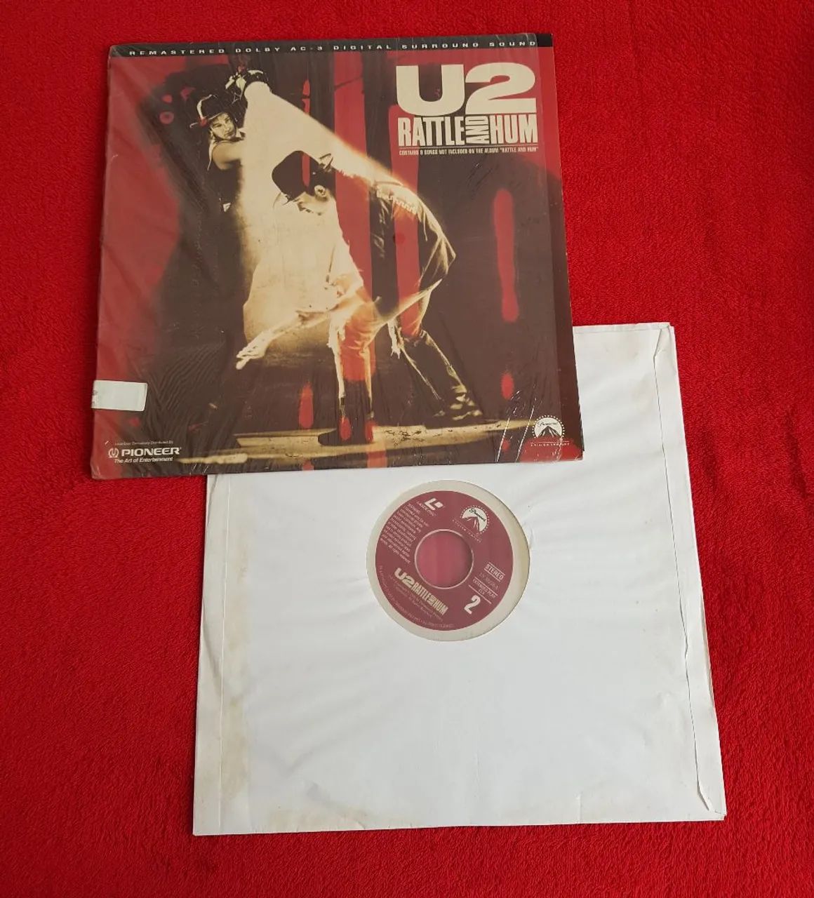 LD Laser Disc - U2 Rattle and Hum  - Foto 3