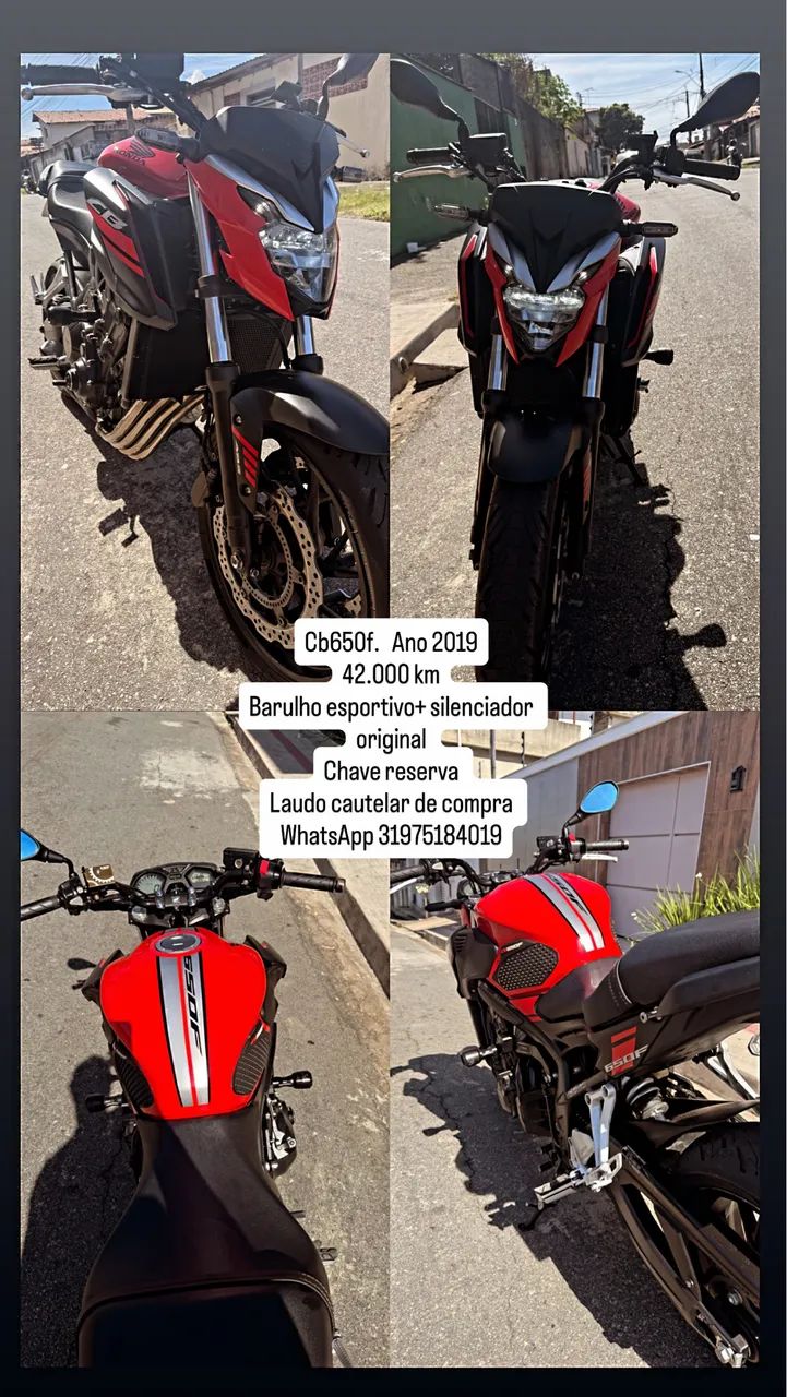 Honda cb 650f   - Foto 4