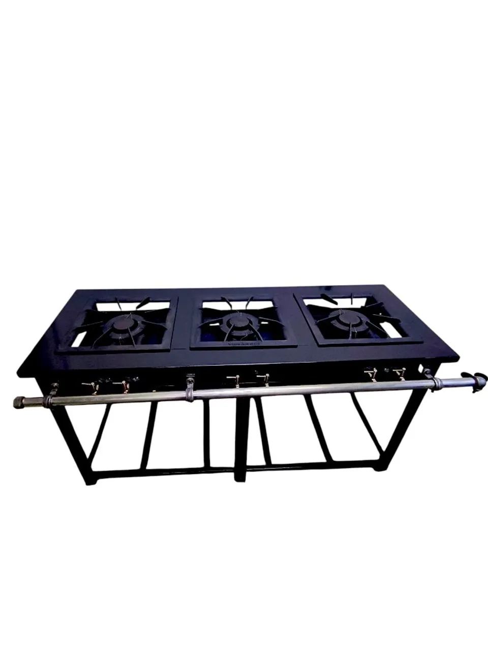 Fogão industrial 3 bocas 40x40 Venâncio 