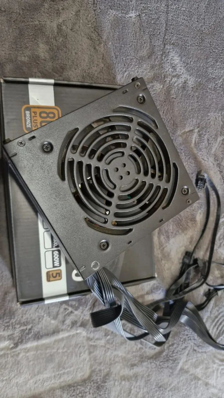 Fonte DeepCool DA 600 600W 80 Plus Bronze - Excelente Estado - Foto 4