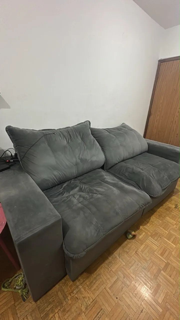 Sofá retrátil 2,60m - DOAÇÃO