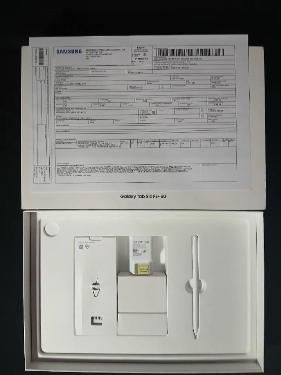 Galaxy Tab S10 FE+ 5G - Tá Zero  - NF - ( Chip + WiFi + GPS + S-Pen ) - Telão de 13,1" - Foto 2