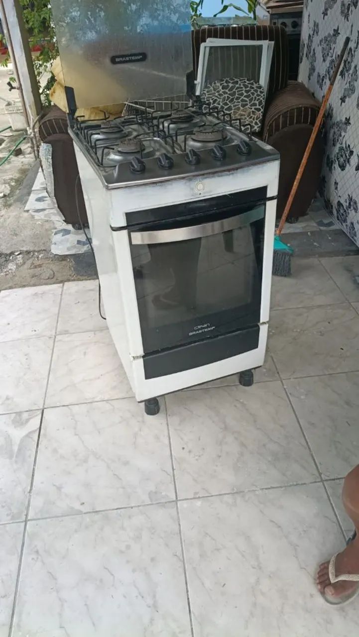 Fogão automático tudo perfeito 