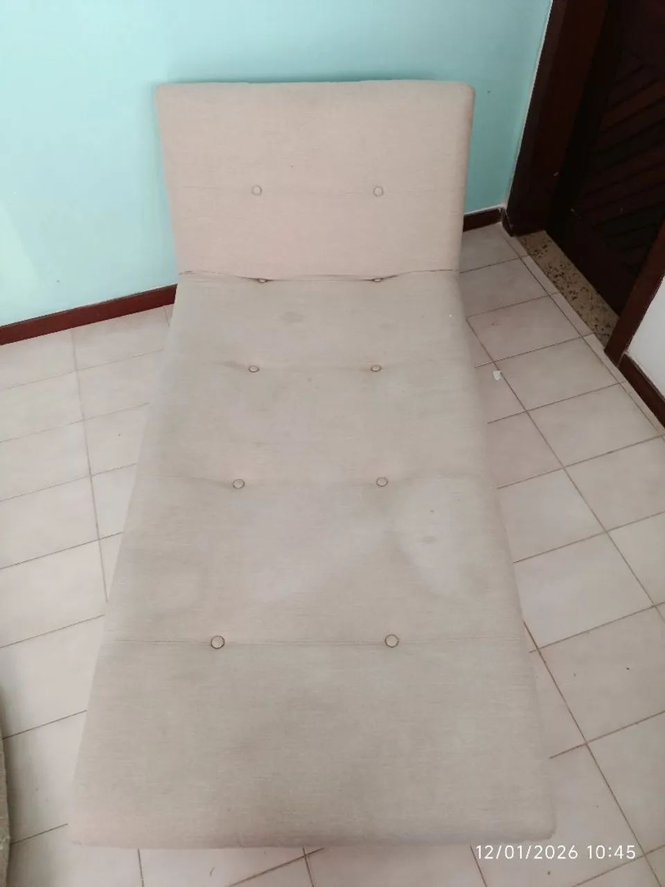 Sofá Divã Seminovo - Foto 4