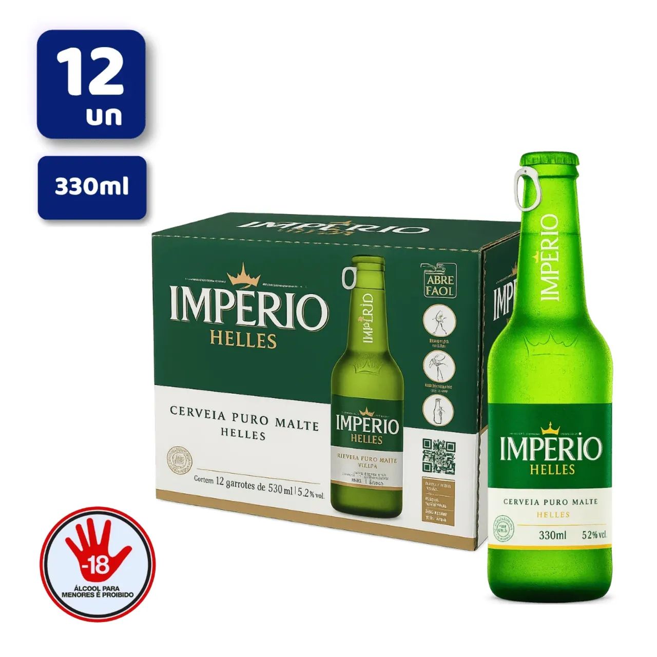 Cerveja império helles