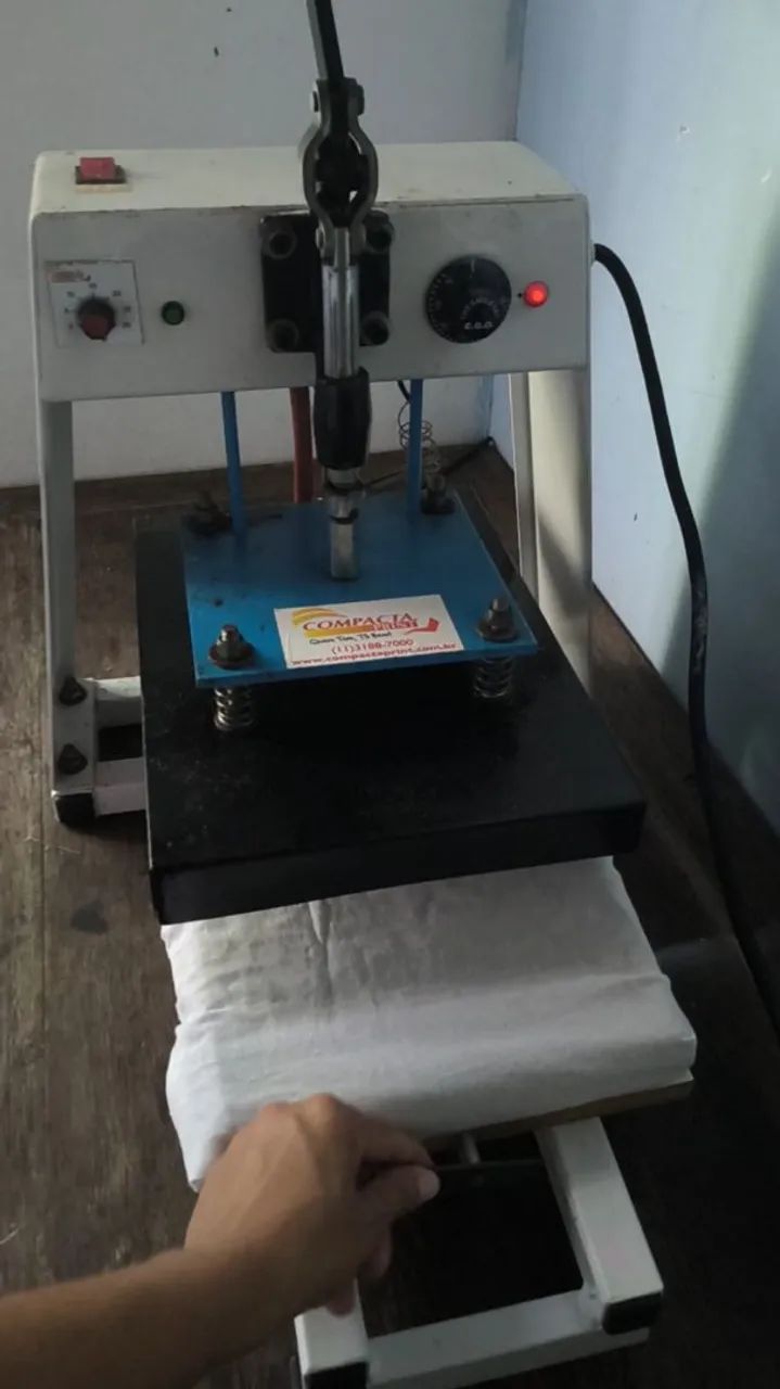 Oportunidade! Prensa Compacta Print 25x35 - Usada Só 3 Vezes (Praticamente Nova)