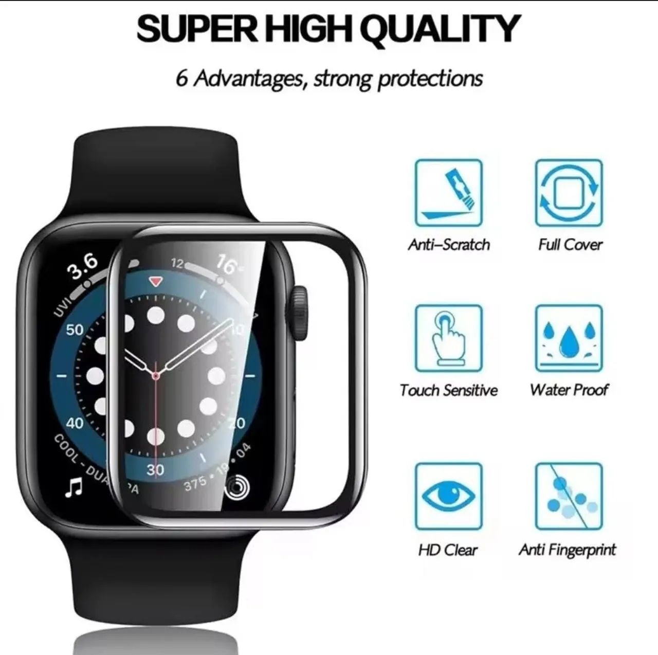 Película protetora para Apple watch 