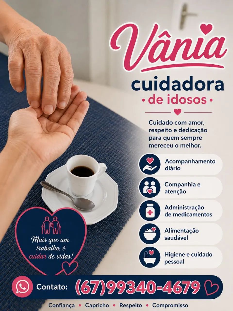 Cuidadora de idosos 