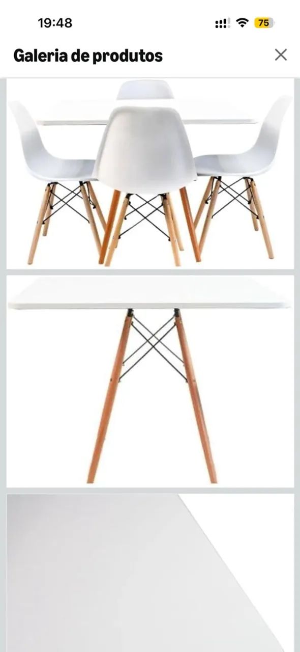 Mesa + 4 cadeiras  - Foto 2