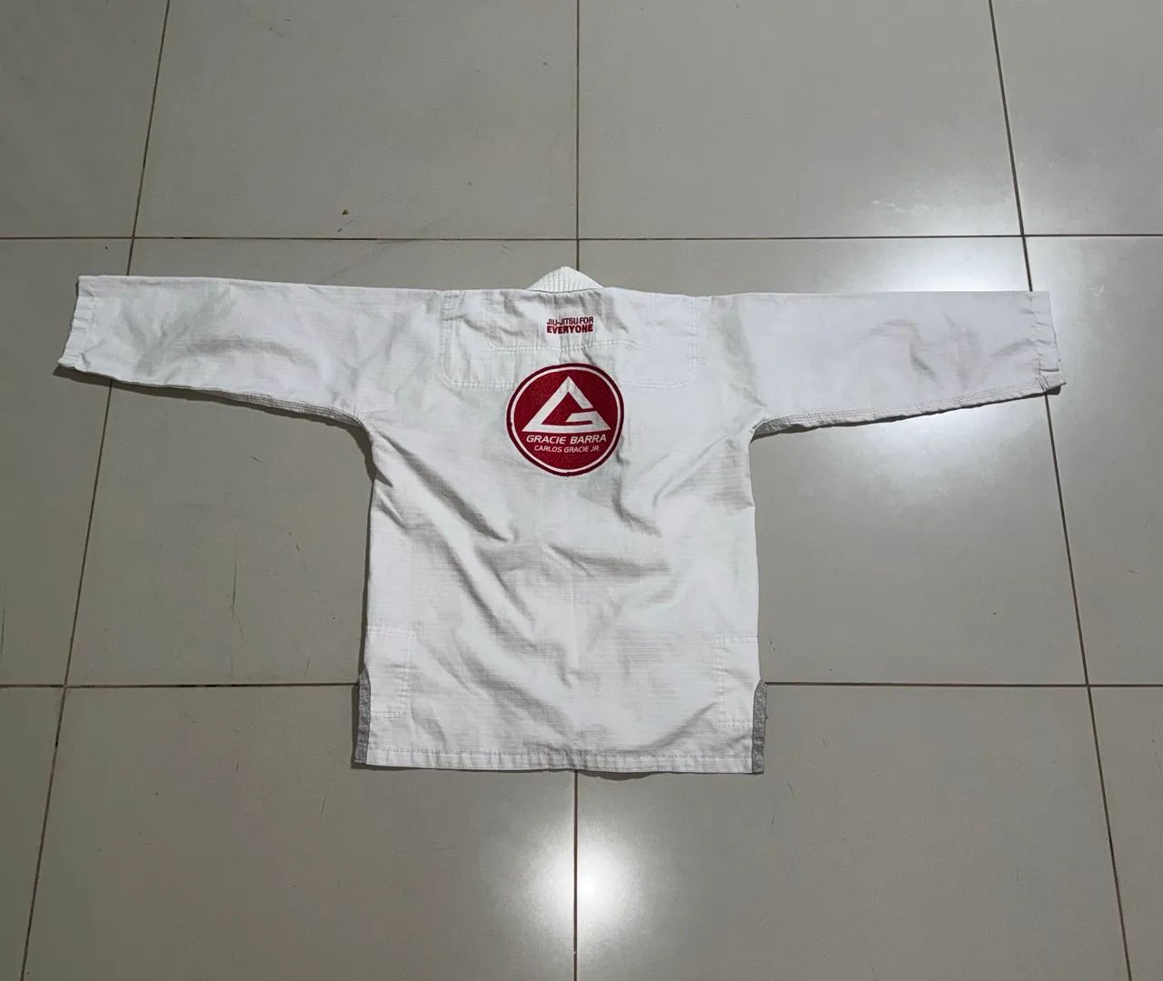 Kimono Gracie Barra Branco M4 - Foto 4