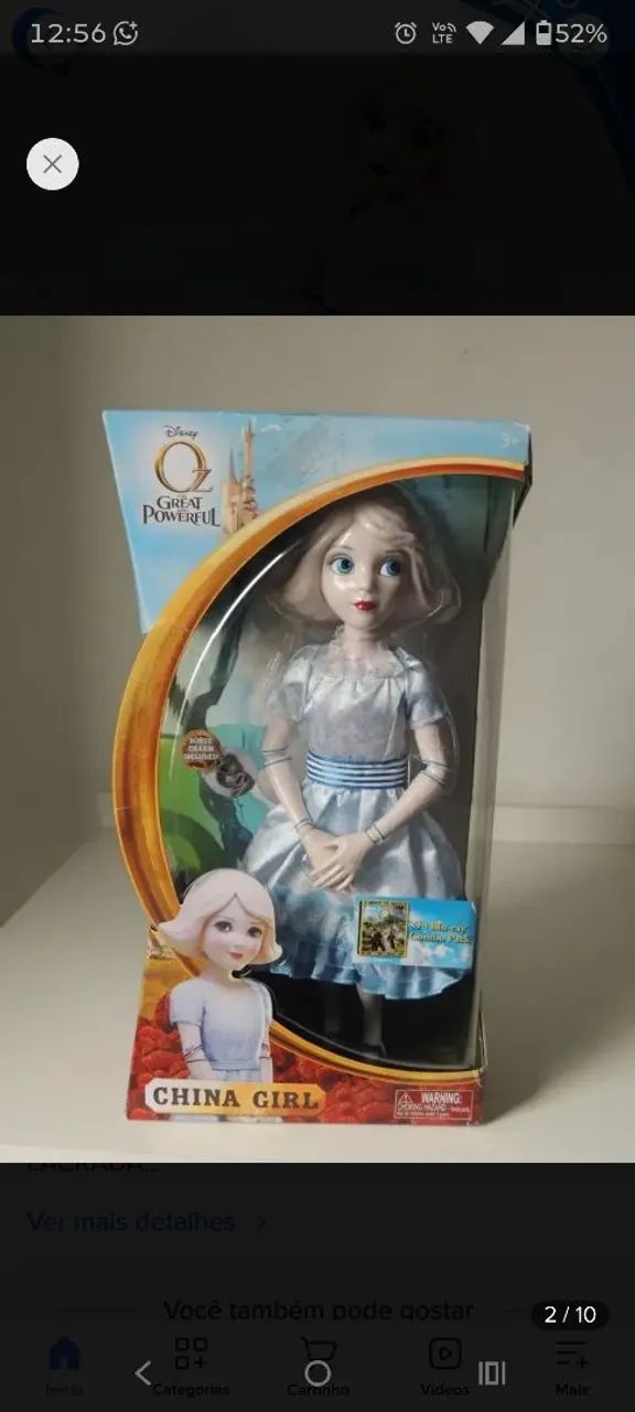 China Girl Oz Mágico e Poderoso Disney Jakks Pacific 14 " - Foto 2