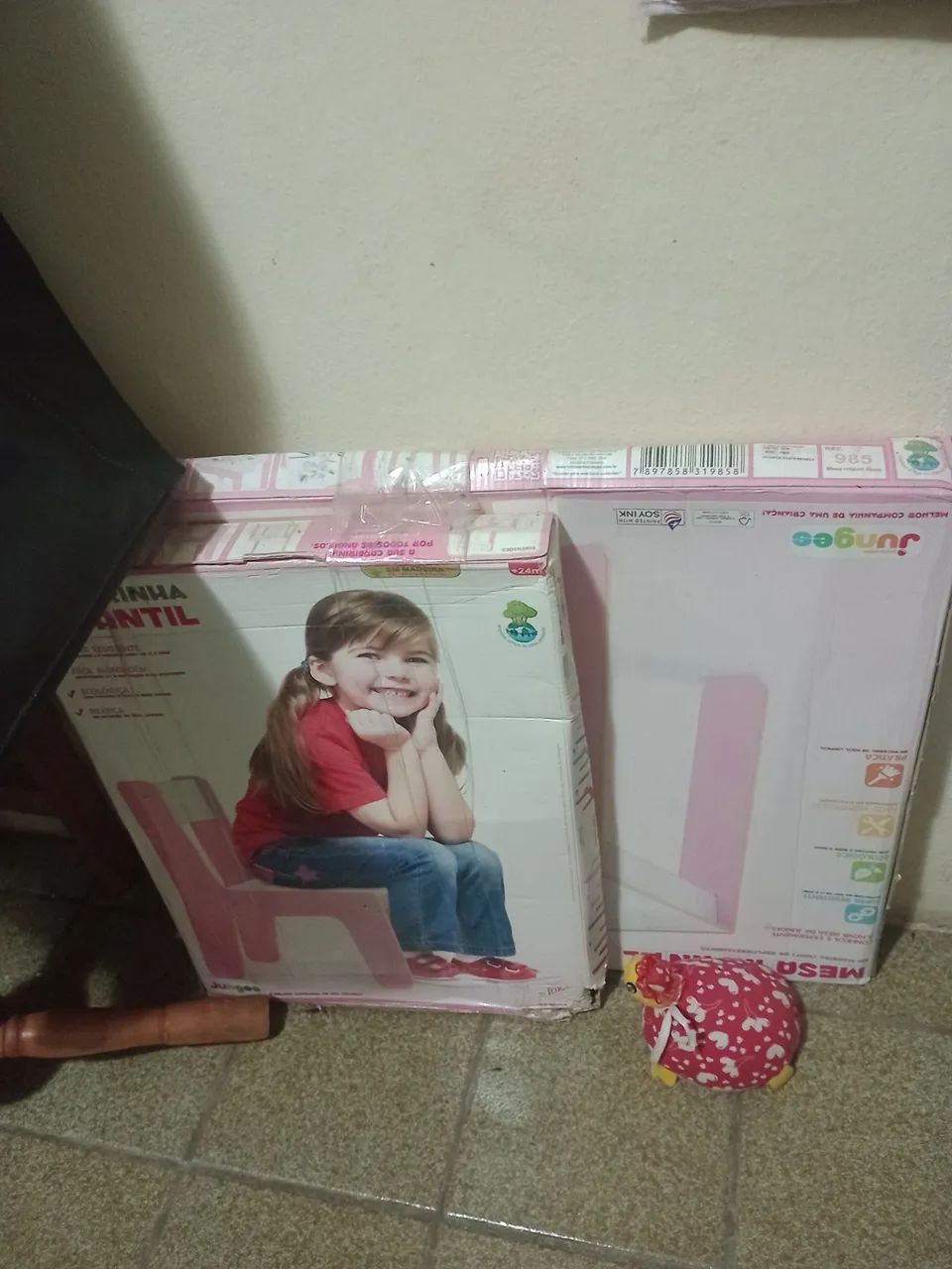 Mesa e Cadeira Infantil 