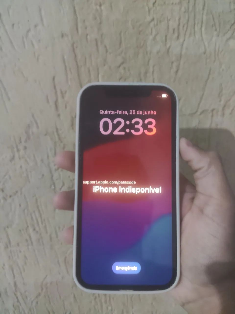 Vendo iPhone 12 azul escuro Bloqueado iCloud para retirada de peças / sucata  - Foto 2