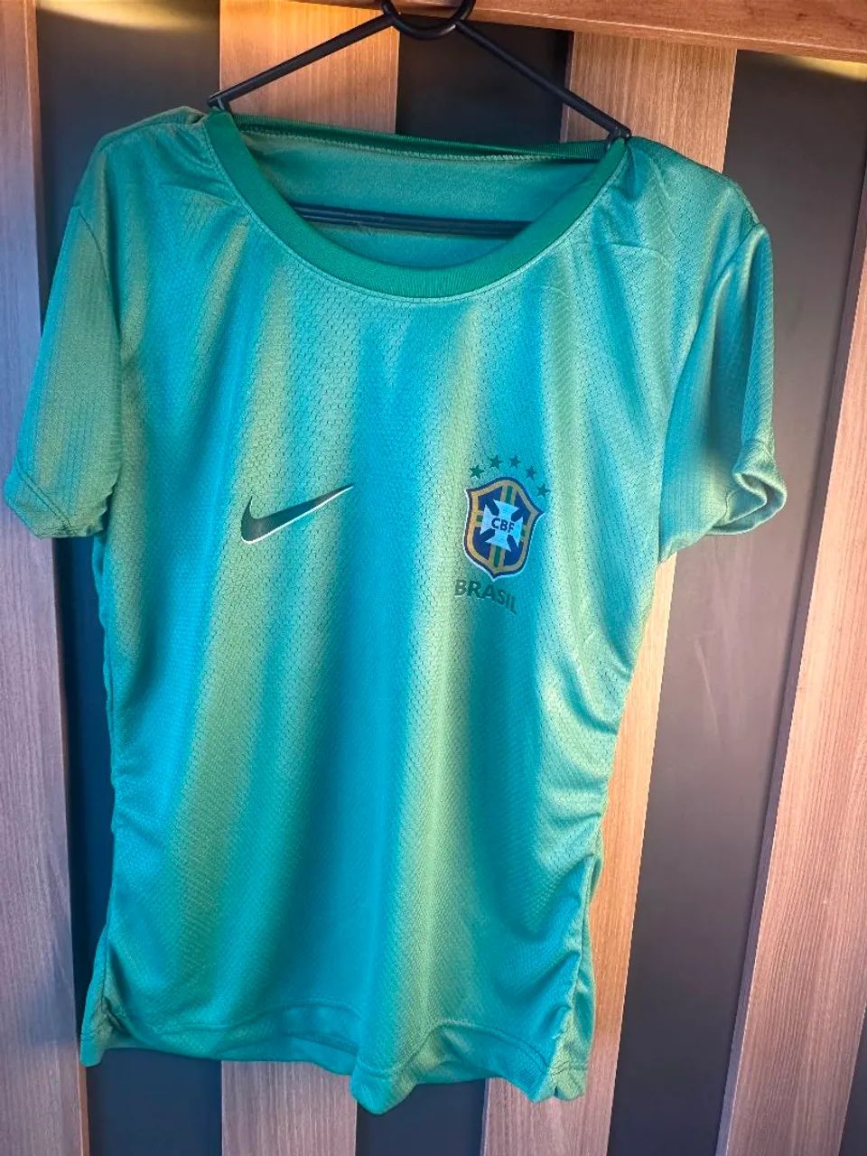 Camisa do Brasil Verde feminina 