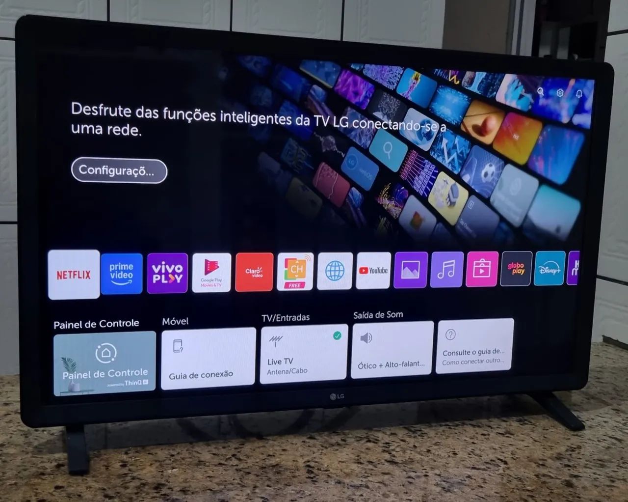 Tv Smart 32 polegadas LG IA Thinq  - Foto 2