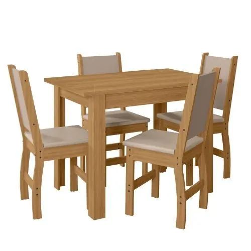 Conjunto de mesa com 4 lugares nova a pronta entrega  - Foto 3