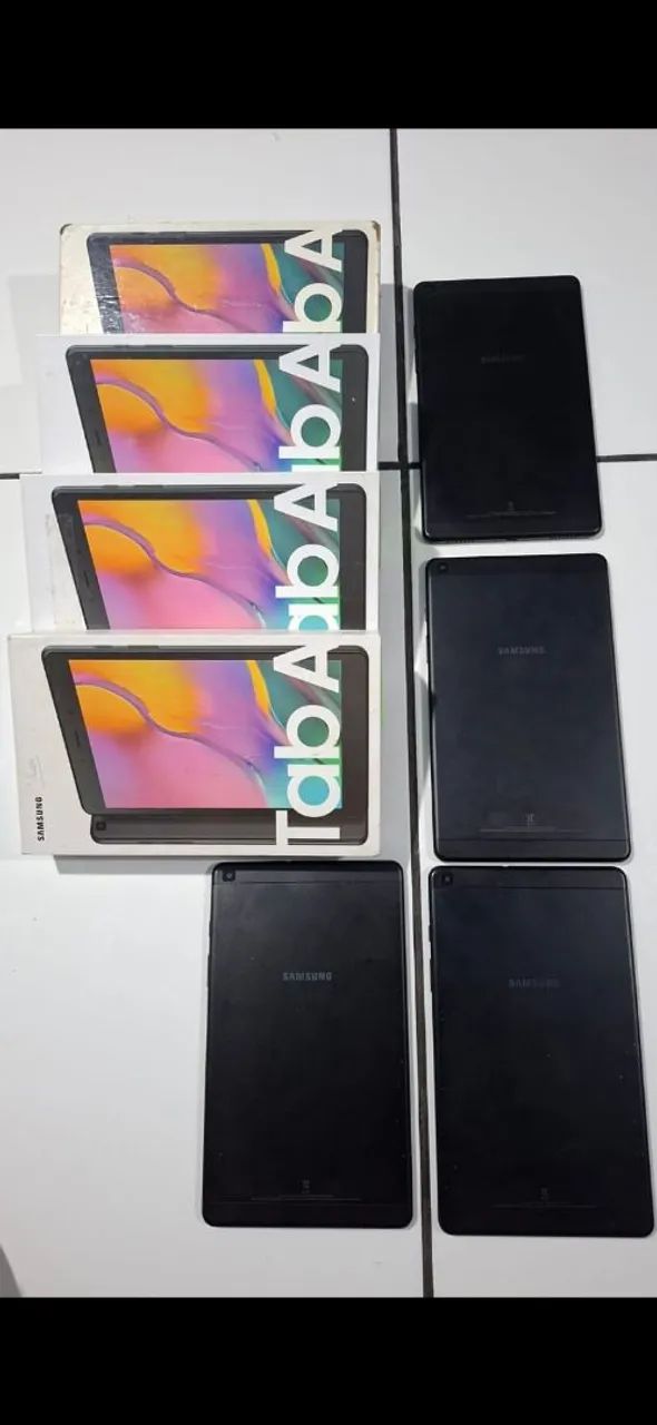 4 Tablet Samsung Tab A NA Caixa pega chip 4G faz Ligacao 32Gbs , 8 polegadas 500 CADA - Foto 4